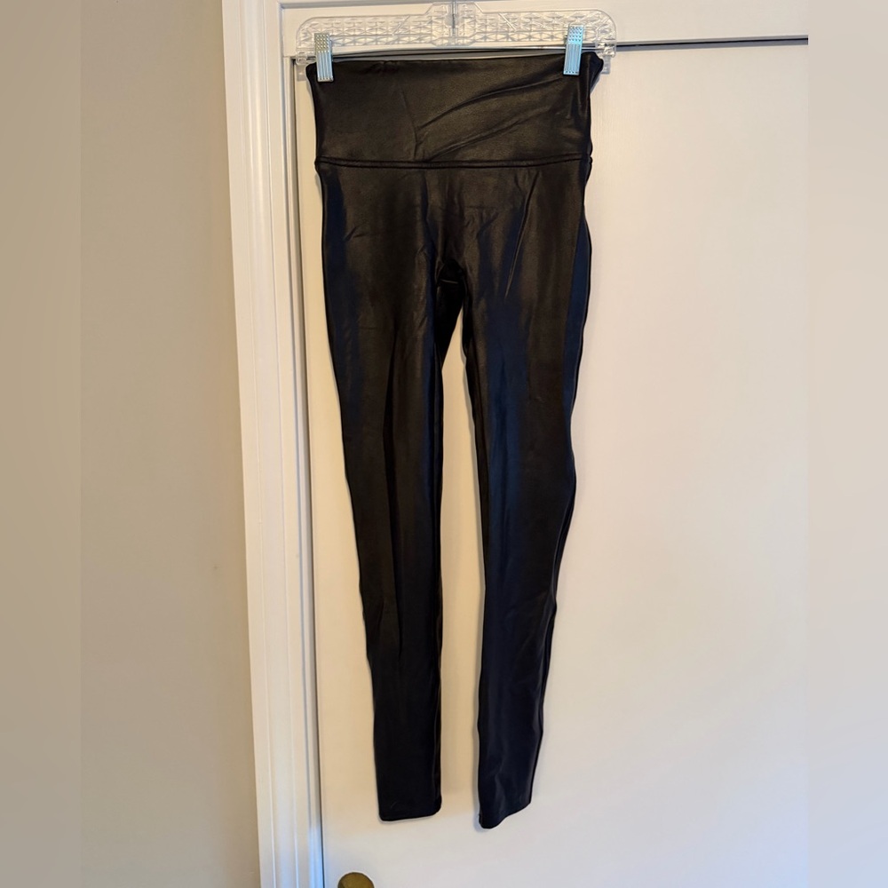SPANX Faux Leather Leggings